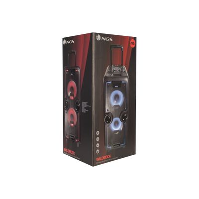 8435430612172-NGS Wild Rock - Enceinte haut parleur portable avec micro -  bluetooth  - 200W-Angle gauche-11