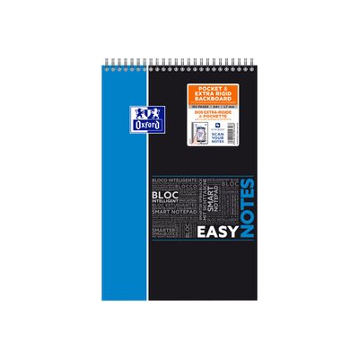 3020120056586-Oxford Etudiants Easynotes - Bloc notes A4+ (24 x 29,7 cm) - 160 pages - ligné - disponible dans -Avant-0