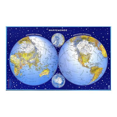 3135251365091-Viquel - Sous-main Planisphère - 59,8 x 36,5 cm-P_400008662_1-0