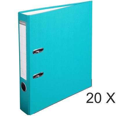 3130633915413-Exacompta - 20 Classeurs à levier - Dos 50 mm - A4 - vert clair-P_400010370_1-0