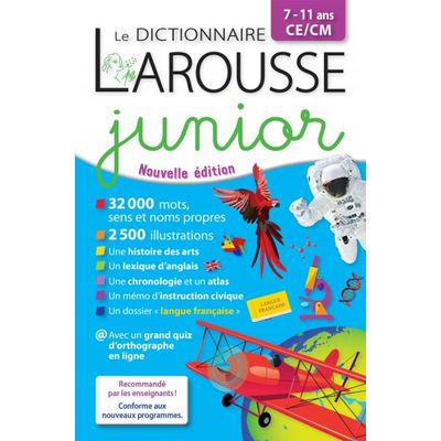 9782035985187-Larousse Dictionnaire Junior 7-11 ans--0