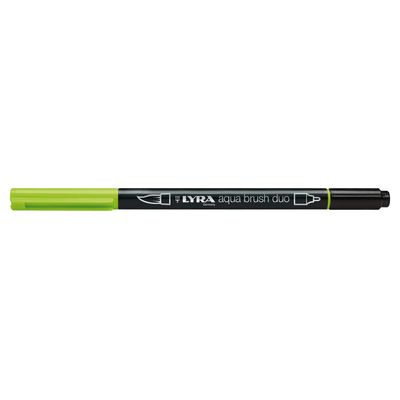 4084900609545-Lyra Aqua Brush Duo - Feutre pinceau double pointe - vert clair--0