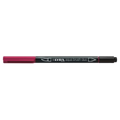 4084900609781-Lyra Aqua Brush Duo - Feutre pinceau double pointe - carmin brûlé--0