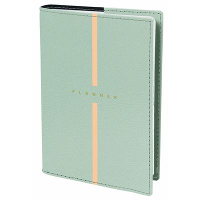 3371010460571-Agenda Billy Plan Note - 1 page hebdo/1 page de notes - 15 x 21 cm - amande - Quo Vadis--0