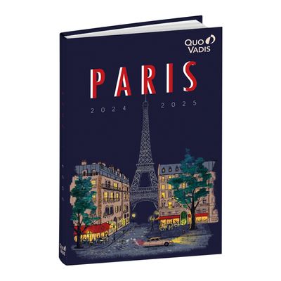 3371010483969-Agenda Cities - 1 jour par page - 12 x 17 cm - Paris - Quo Vadis--0