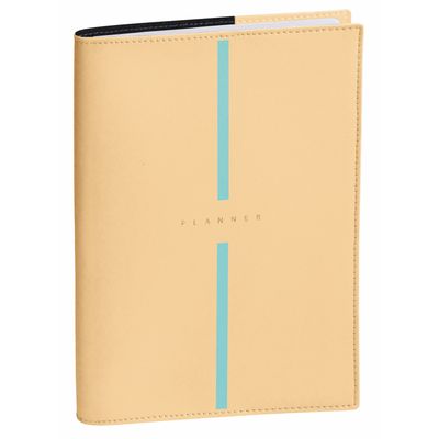 3371010498369-Agenda Billy Plan Note - 1 page hebdo/1 page de notes - 15 x 21 cm - crème - Quo Vadis--0
