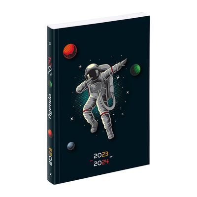 3135250995268-Agenda Espace - 1 jour par page - 12 x 17 cm - 2 modèles disponibles - Exclusivité Bureau Vallée - V--1