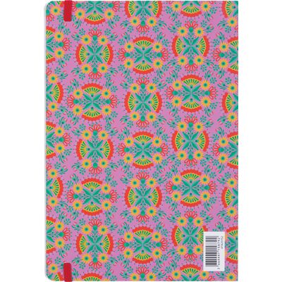 3664447158792-Agenda Merida - 1 semaine sur 2 pages - 17 x 24,5 cm - violet - Oberthur--1