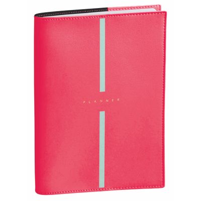 3371010515479-Agenda Billy Plan Note - 1 page hebdo/1 page de notes - 15 x 21 cm - rose fuchsia - Quo Vadis--0