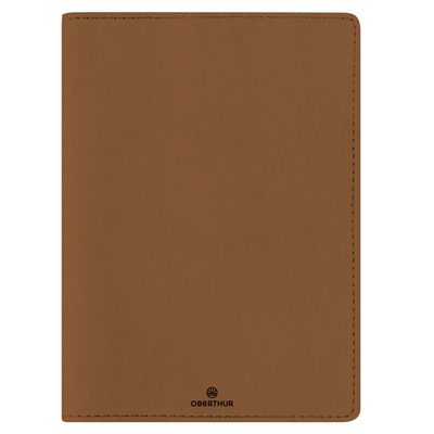 3664447169293-Agenda Dayton - 1 semaine sur 2 pages - 17 x 24,5 cm - camel - Oberthur--0