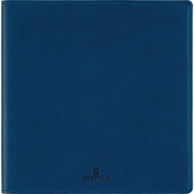 3664447169385-Agenda Dayton - 1 semaine sur 2 pages - 16,5 x 16,5 cm - bleu marine - Oberthur--0