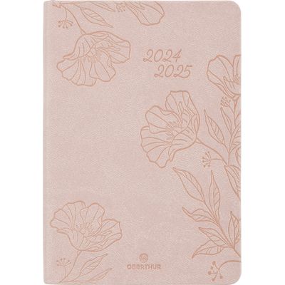 3664447168784-Agenda Summerside - 1 semaine sur 2 pages - 10 x 15 cm - nude - Oberthur--0