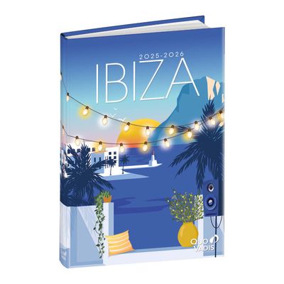 3371010523832-EUROTEXTAGENDA ML Cities - Ibiza - 12x17 cm - Journalier - 12 mois de août à juillet - Quo Vadis--0