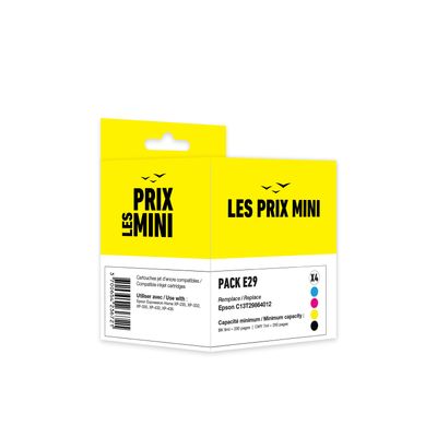 3700654236721-Cartouche compatible Epson 29 Fraise - Pack de 4 - noir, cyan, magenta, jaune - LES PRIX MINI--0