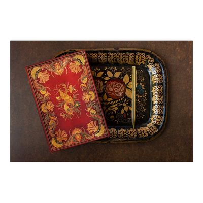 9781439798256-Paperblanks Flexis Fiammetta - Journal - 175 x 225 mm - 88 feuilles / 176 pages - ligné - Baroq-P_405235660_5-4