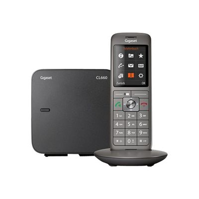 4250366853154-Gigaset CL660 - téléphone sans fil - anthracite-Avant-1