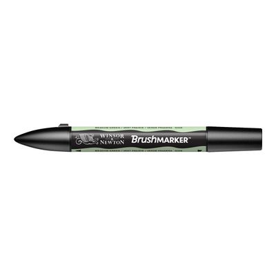 884955043196-BrushMarker - Stylo pinceau et marqueur - vert prairie-Angle gauche-2
