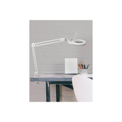 4002390061698-Maulviso - Lampe loupe à Led - 12.7 cm diamètre - agrandissement : 1.75x - 8 W - blanc-Gauche-3