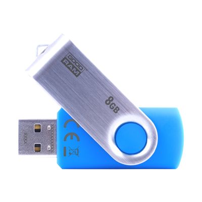 5908267920756-Goodram TWISTER - clé USB - 8 Go - Bleu-Avant-0