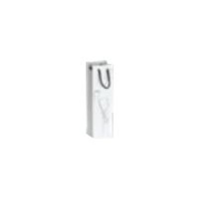 3700481664544-Logistipack - 10 Sacs cadeau Amazone pour bouteille - 10 cm x 9 cm x 38 cm - blanc-Angle gauche-0