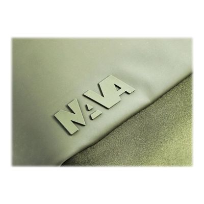 8032572185559-Nava Flat Medium - Sac à dos plat pour ordinateur portable 15,6" - olive/gris-Gros plan-5