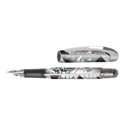 4014421123732-Online College - Stylo plume - Comic pattern-Angle gauche-1