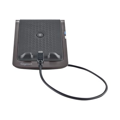 4250366843902-Gigaset MobileDock LM550 - module de charge et transfert d'appel - noir-Avant-0