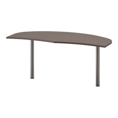 3483600783950-Extension demi-lune pour bureau JAZZ+ - Chêne gris-Angle droit-0