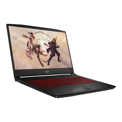 0404051387064-MSI Katana GF66 12UC-052FR - Pc portable 15,6" - Core i5 12500H - 8 Go RAM - 512 Go SSD-Angle gauche-0