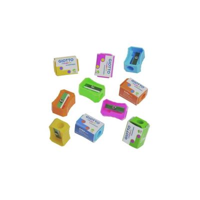 8000825027390-GIOTTO Stilnovo - Taille-crayon - couleurs fluorescentes, assorties - plastique (pack de 120)-P_619889_1-0