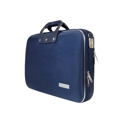 8051406337254-Bombata Business Nylon - Sacoche pour ordinateur portable 15,6" - bleu marine-Angle droit-0