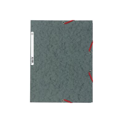 3130630555117-Exacompta Nature Future - Chemise à 3 rabats - A4 - pour 250 feuilles - gris-Avant-0