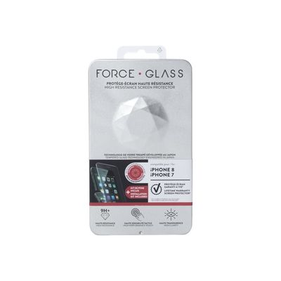 3571211365785-Force Glass - Protection d'écran - verre trempé pour iPhone 7/8-Avant-1