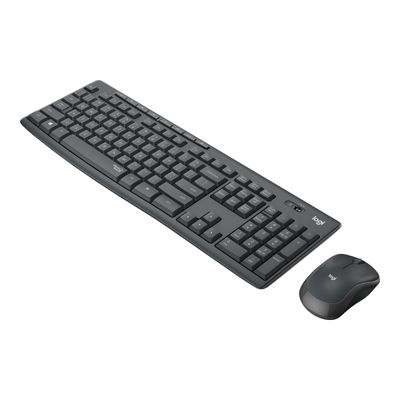 5099206092389-Logitech MK295 Silent - Ensemble clavier et souris sans fil - Azerty - graphite-Angle droit-1