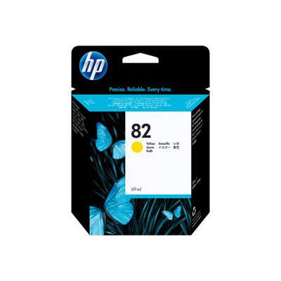 0400791457593-HP 82XL - jaune - cartouche d'encre originale (C4913A)-Avant-0