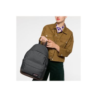 2012349441244-EASTPAK Wyoming - Sac à dos black denim - fond renforcé-Avant-7