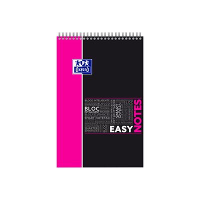 3020120056586-Oxford Etudiants Easynotes - Bloc notes A4+ (24 x 29,7 cm) - 160 pages - ligné - disponible dans -Avant-2
