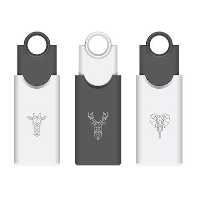 3700293207502-Cibox  Origami cerf - clé USB 16 Go - USB 2.0-P_79436487_1-0