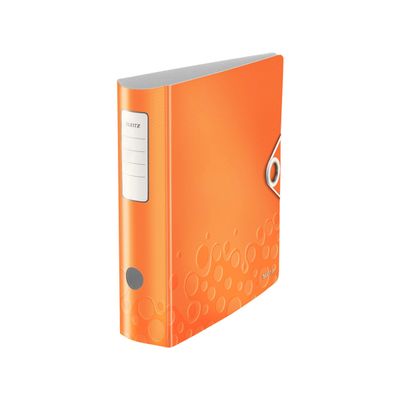 4002432105274-WOW - Classeur à levier 180° - Dos 80 mm - A4 - pour 600 feuilles - orange-P_79440645_3-0