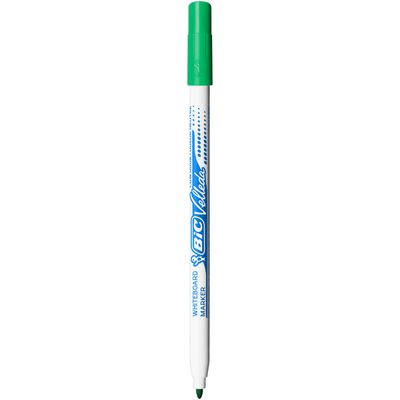 3086123154520-BIC VELLEDA 1721 - Marqueur effaçable - pointe fine - vert--0