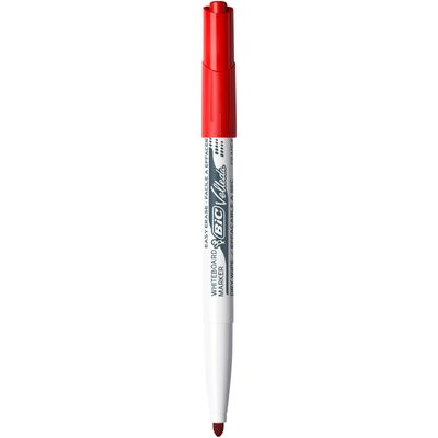 3086123002043-BIC VELLEDA 1741 - Marqueur effaçable - pointe ogive - rouge--0