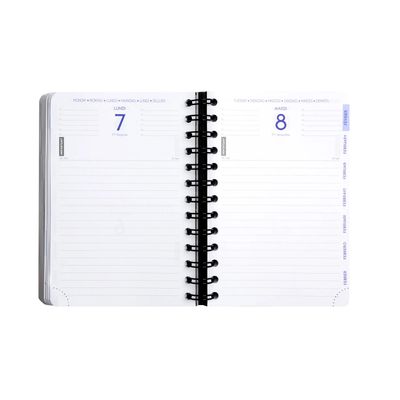 3660942042871-Agenda Shiny - 1 jour par page - 12 x 17 cm - disponible dans différentes couleurs - Exacompta--2