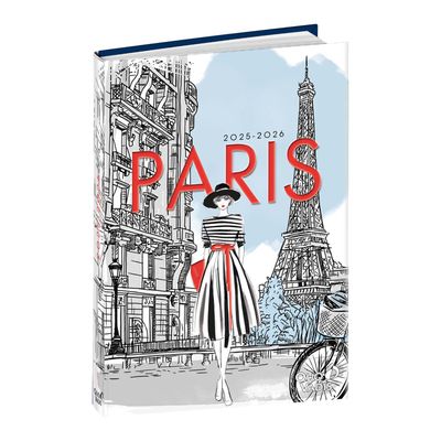 3371010338405-Agenda Cities - 1 jour par page - 12 x 17 cm - différents modèles disponibles - Quo Vadis--3