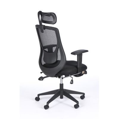 3760185028011-Fauteuil de bureau PRORELAX - accoudoirs réglables - appui-tête réglable et repose-jambe téléscopi--5