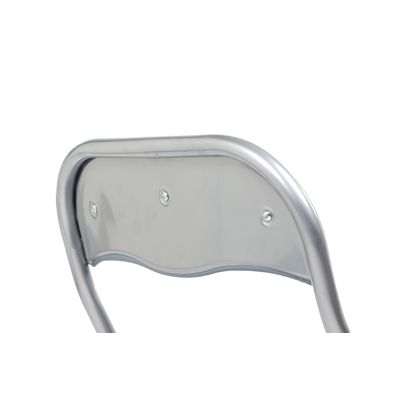 3760185028929-Chaise pliante JUNY - assise et dossier recouverts de PVC - Bleu--1