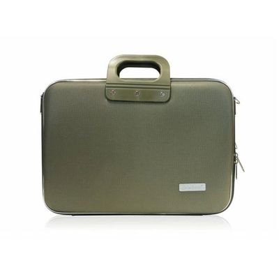 8051406337285-Bombata Business Nylon - Sacoche pour ordinateur portable 15,6" - kaki--0