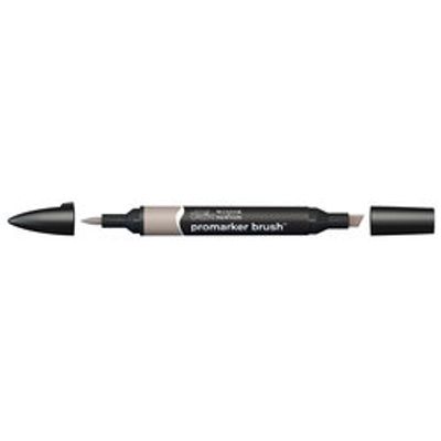 884955043059-Brushmarker - Stylo pinceau et marqueur - gris chaud--0