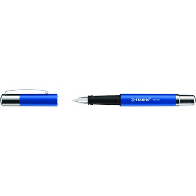 4006381551694-STABILO beFab! - Stylo plume - corps large - bleu--0