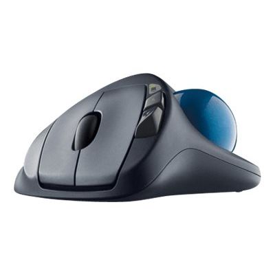 5099206025172-Logitech M570 - souris sans fil ergonomique avec trackball - noir-Avant-2