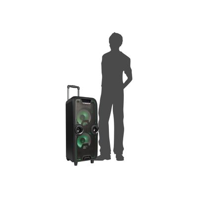 8435430612172-NGS Wild Rock - Enceinte haut parleur portable avec micro -  bluetooth  - 200W-Angle gauche-10
